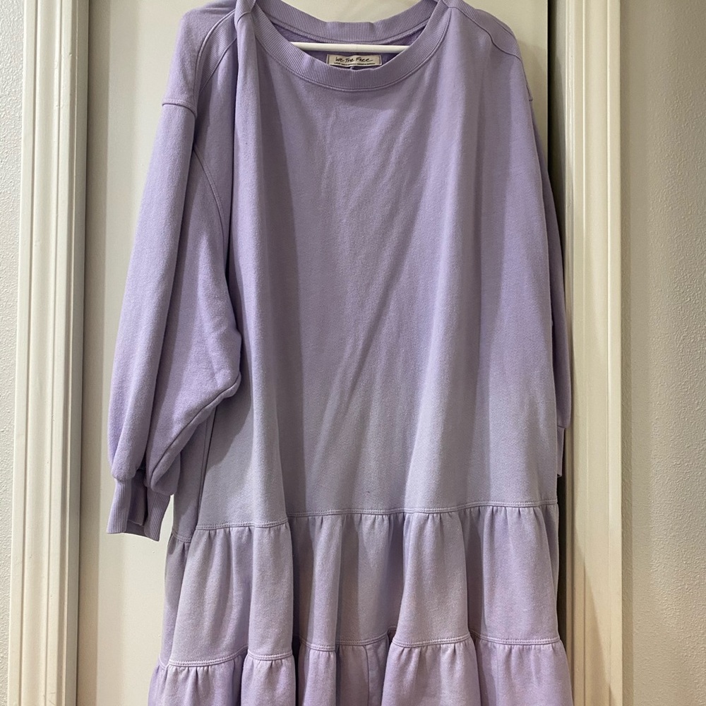 Free People Sweatshirt Dress